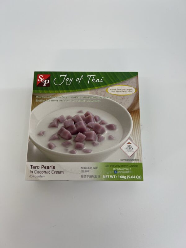 S&P Taro Pearls in Coconut Cream