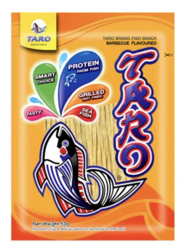 Taro BBQ Fish Snack