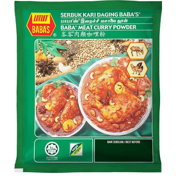 Babas Meat Curry Powder 250g 1