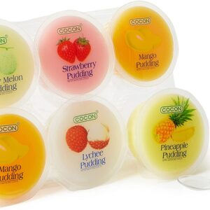 Cocon Nata de Coco Pudding - Assorted - 6x80g