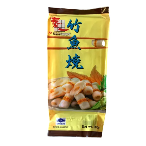 First Choice Imitation Squid Rolls Chikuwa 200g FROZEN