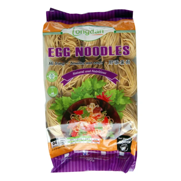 Longdan 2mm Egg Noodles 400g