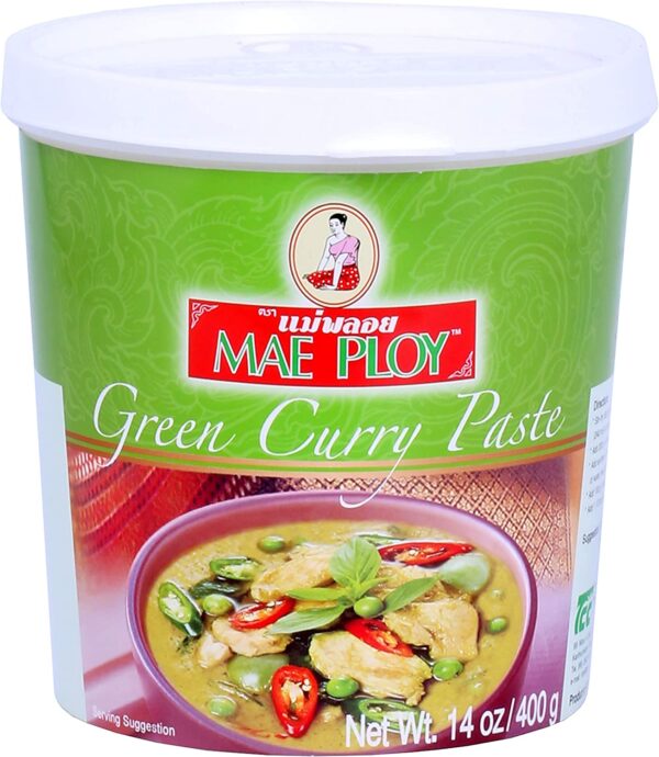 Mae Ploy Green Curry Paste 400g 1