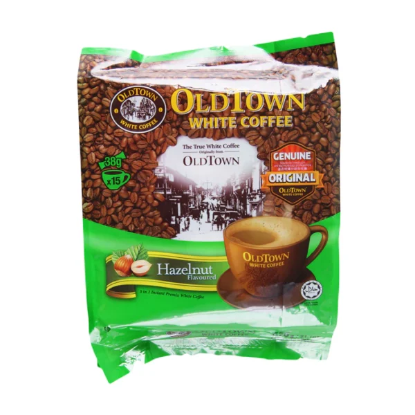 OldTown 3 in 1 White Coffee Hazelnut 15 x 40g Sticks