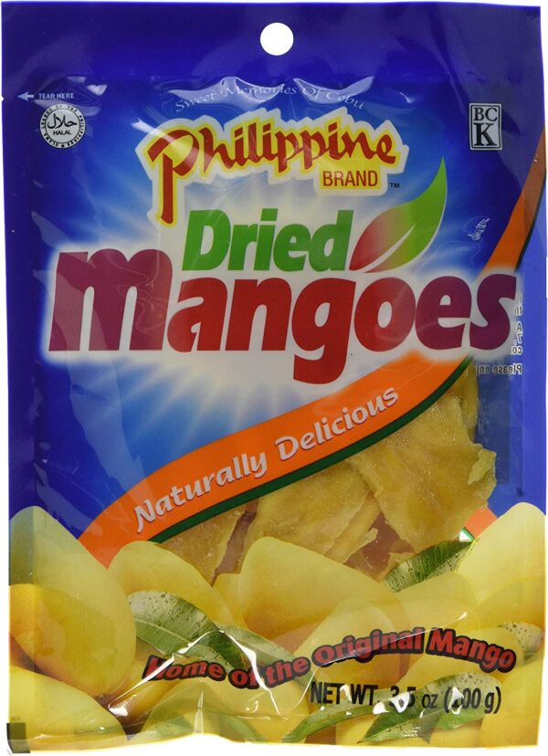 Philippine Brand Dried Mango Slices - 100g