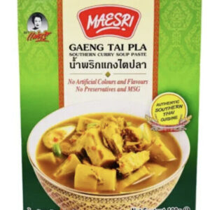 2x Thai Gaeng Tai Pla Southern Curry Soup Paste 100g Packet By Mae Sri