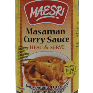 Authentic Thai Masaman Curry Sauce (400ml) by Mae Sri