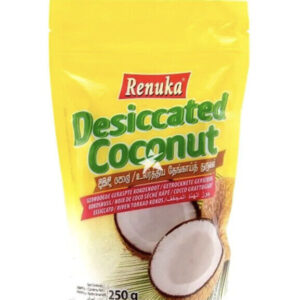 Desiccated Coconut 250g Natural Shredded Raw Dried Flakes Desicated Dry Grated