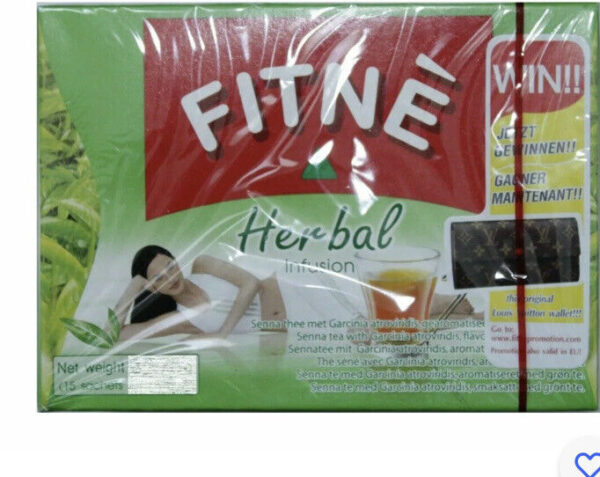 Fitne Herbal Infusion Slimming Tea (Green Tea) 15 Sachets Box / Bag