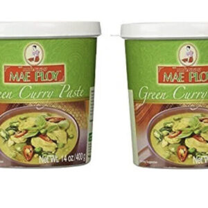 Mae Ploy Thai Green Curry Paste Yrmhna, 2 Pack (14 Oz Jar)