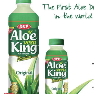 OKF Aloe Vera King Drink Korean Aloe Vera Juice Drink 1.5L Pack