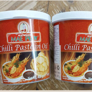 Thai Chilli Paste in Oil by Mae Ploy 400g x 2