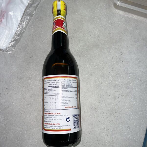 Thai Oyster Sauce 600ml 2