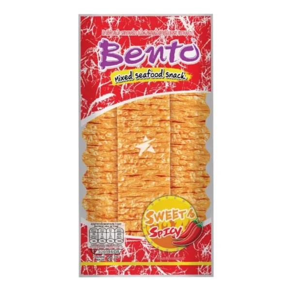 Bento Mixed Seafood Snack Sweet Spicy Flavour 20g