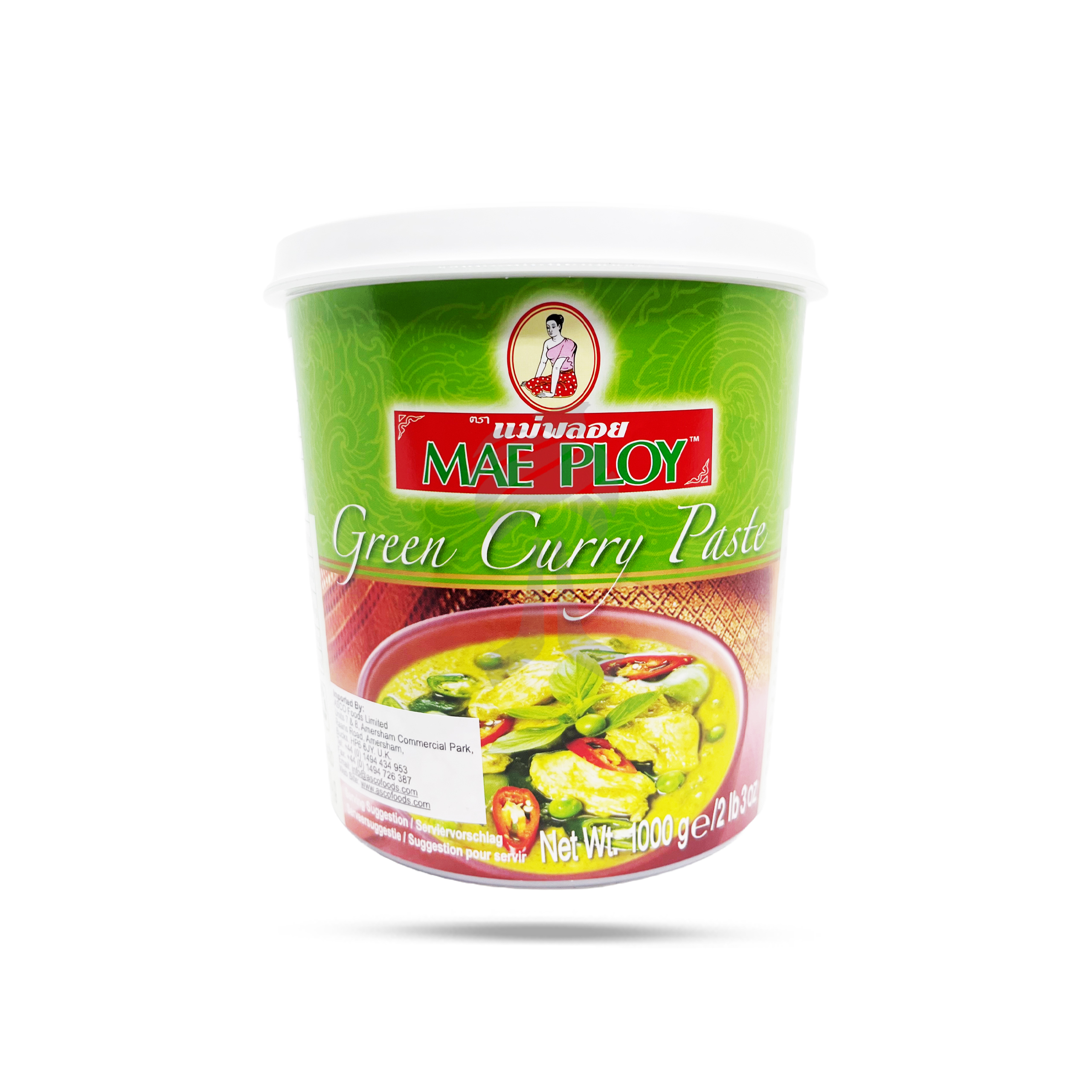Mae Ploy Green Curry Paste 1kg