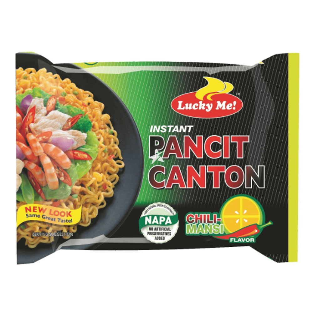 Lucky Me Pancit Canton Chow Mein Noodle 60g