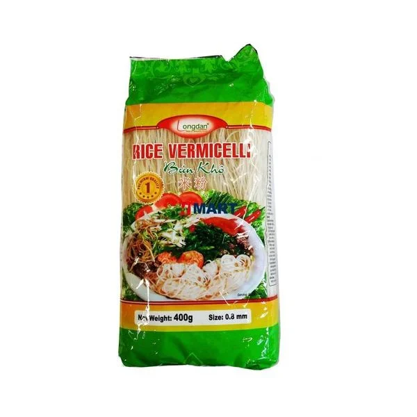 Longdan Rice Noodles 400g 0.8mm