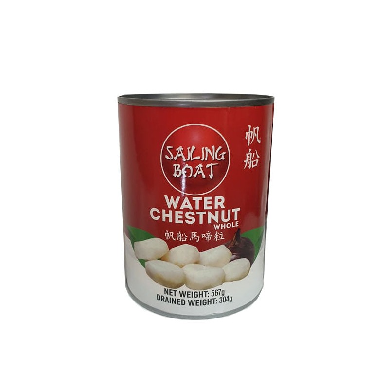 Sailing Boat Water Chestnuts Whole 567g