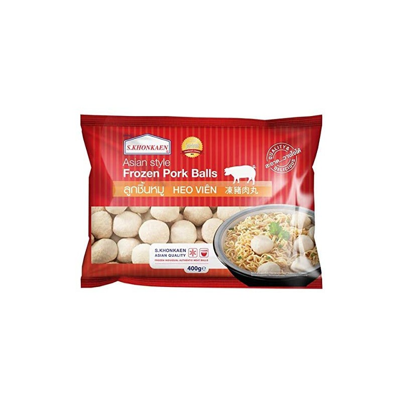 S. Khonkaen Frozen Pork Balls 400g