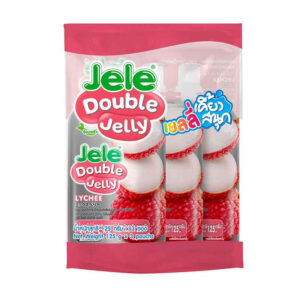 Jele Double Jelly - Lychee Flavour 3x125g