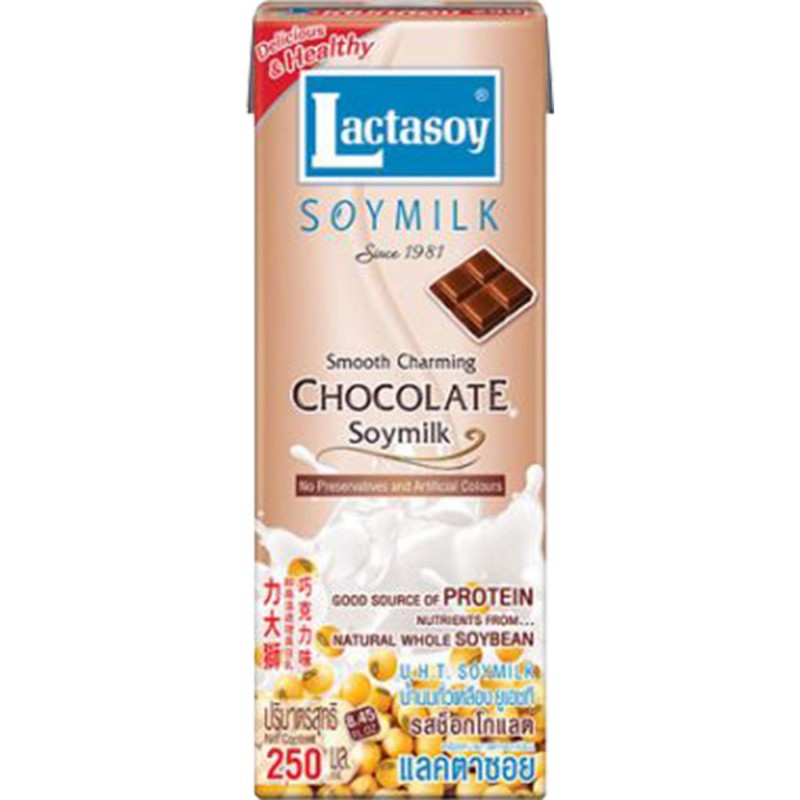 Lactasoy Soymilk 250ml Chocolate Flavour