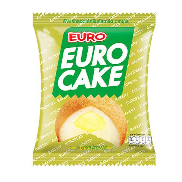 Euro Custard Cake Single 17g