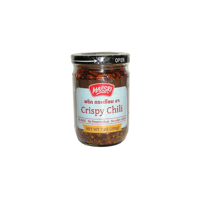 MAE SRI Crispy Chilli (with Garlic & Sesame)200g