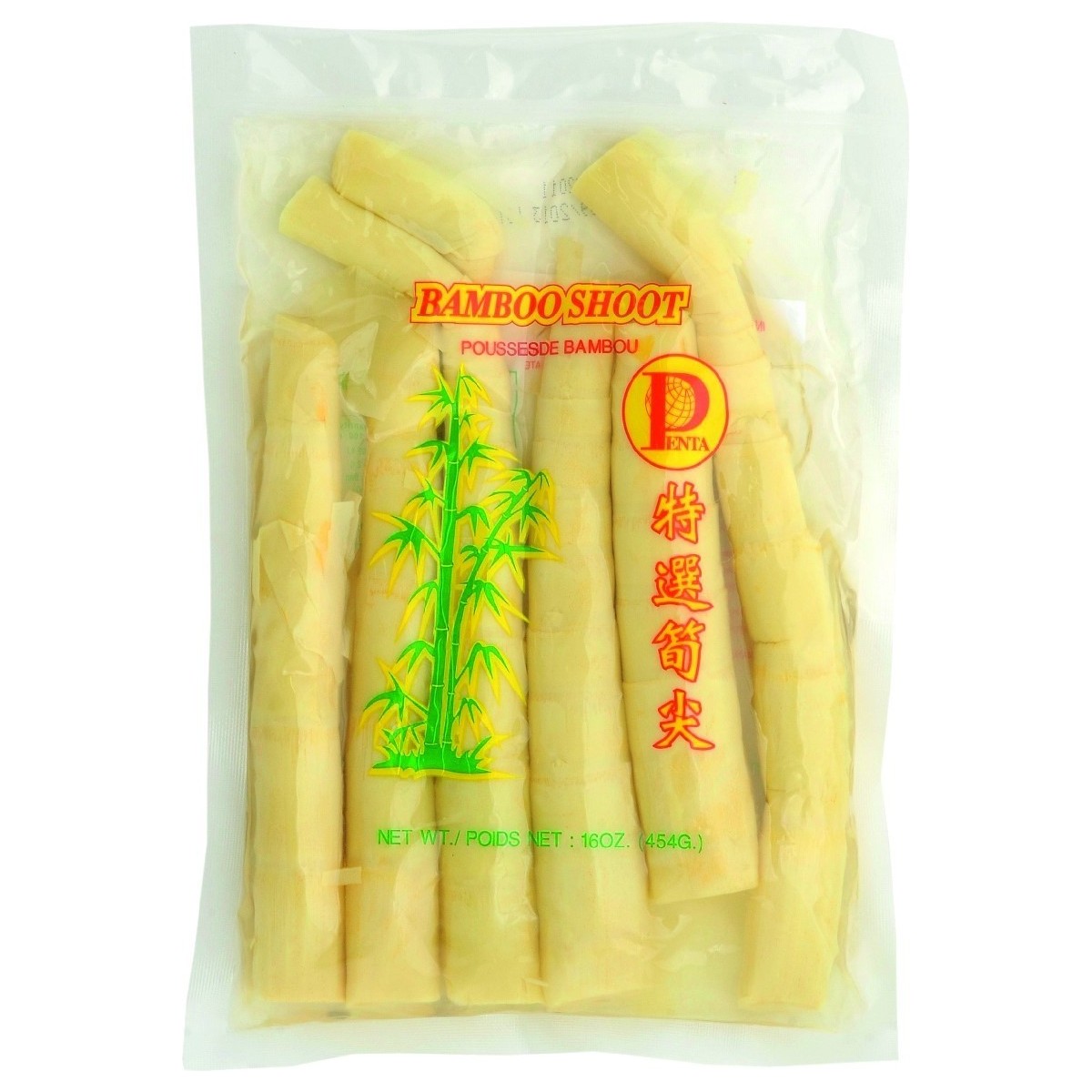 Penta Bamboo Shoots 454g Vacuum Pack