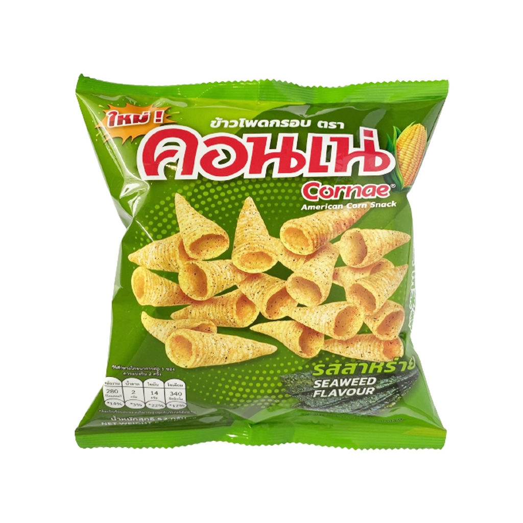 Cornae American Corn Snack Seaweed Flavour 56g