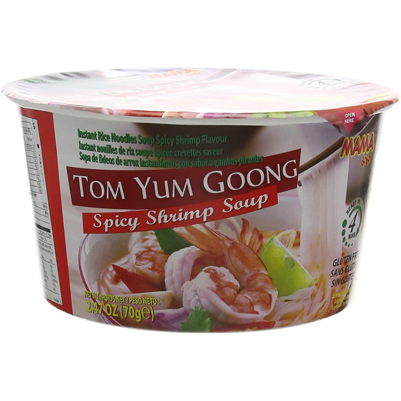 Mama Tom Yum Goong Spicy Shrimp Soup 70g