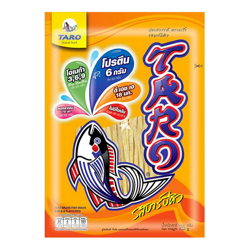 Taro BBQ Fish Snack 25g