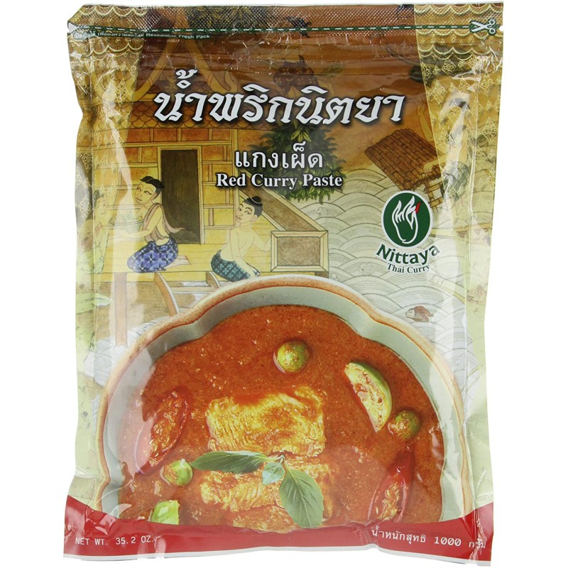 NITTAYA Red Curry Paste (Pack)