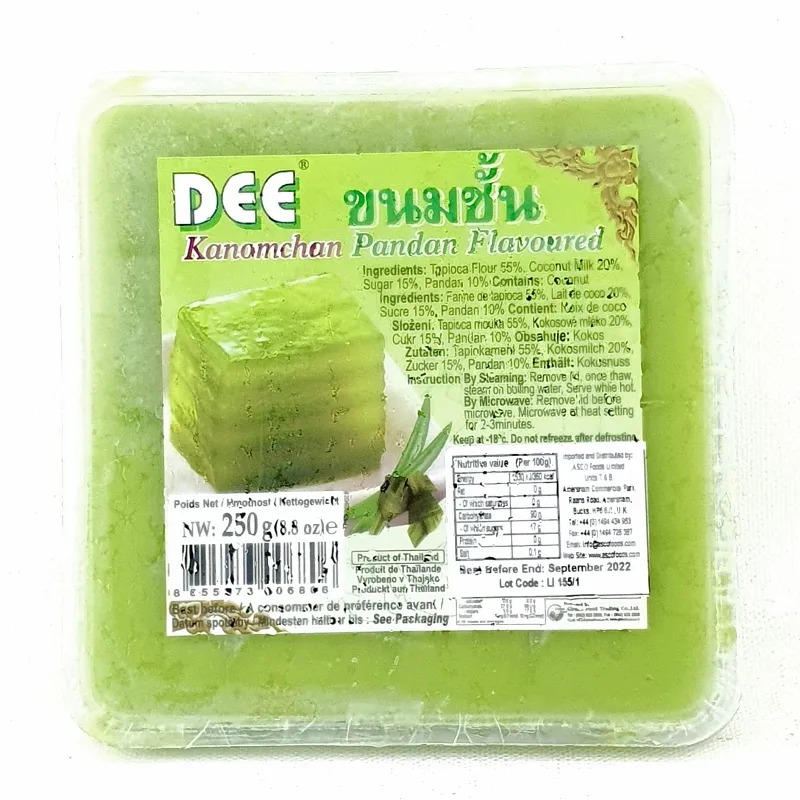 Kanomchan pandan flavour 250g