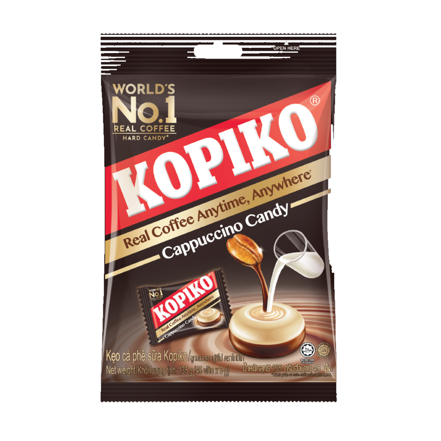 Kopiko Cappuccino Coffee Candy 150g