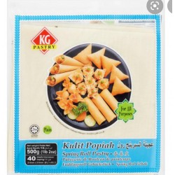 KG Pastry Spring Roll Pastries 500g