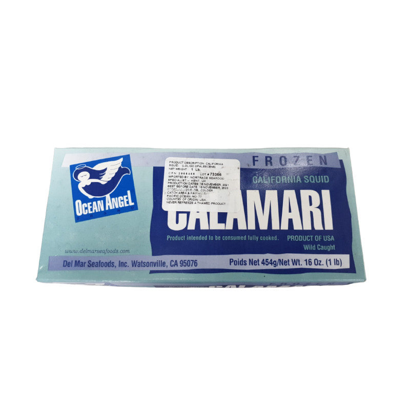 Ocean Angel California Baby Squid Calamari 454g