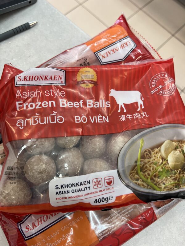 S.khonkaen Frozen Beef Balls