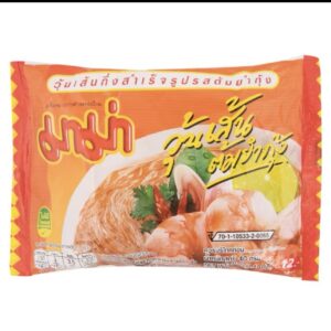 Mama Brand Instant Bean Vermicelli Tom Yam Koong Flavour 40g 1 box 30pcs