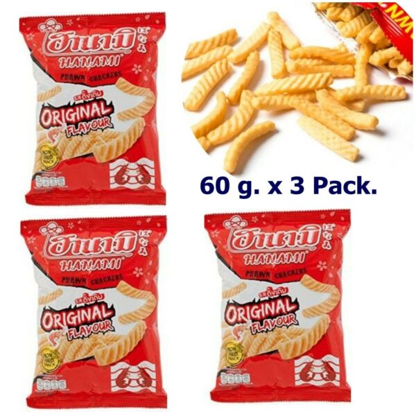 Hanami Prawn Crackers Original