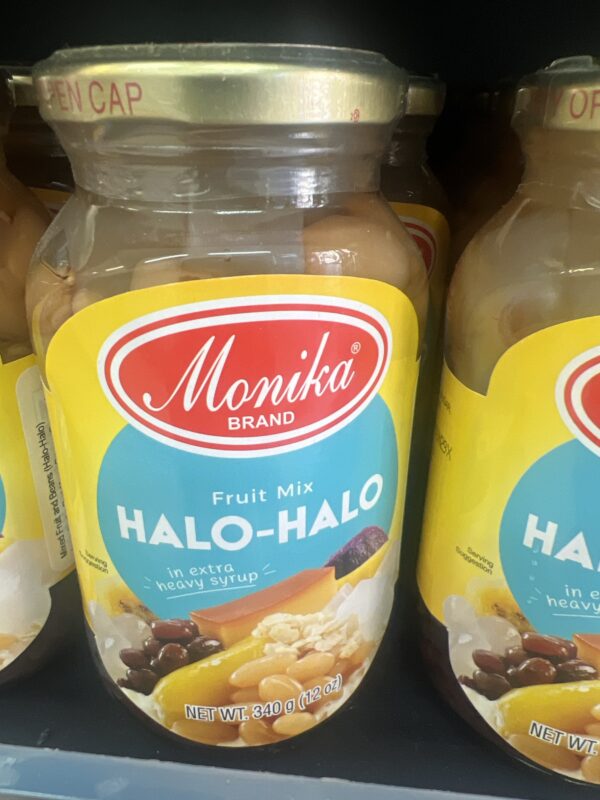 Monika Brand Fruit Mix HALO-HALO in extra heavy syrup