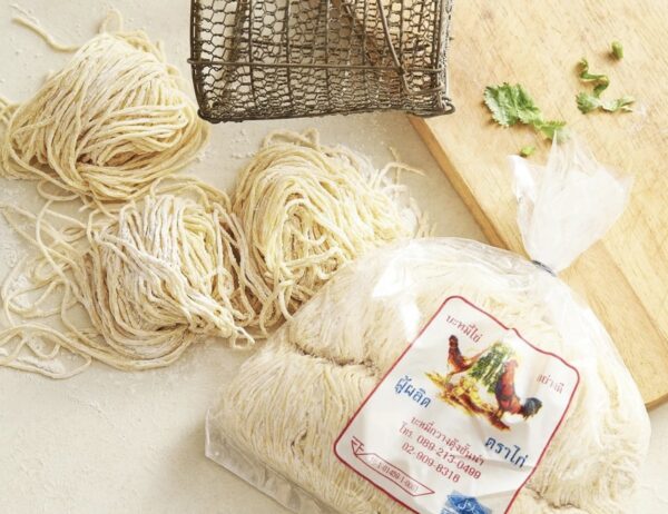 Fresh Egg Noodle pack of 500g เส้นบะหมี่ไข่