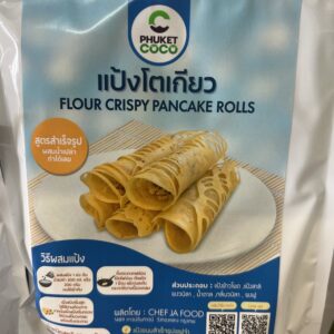 Flour crispy pancake rolls