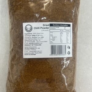 Roasted dried chili powder