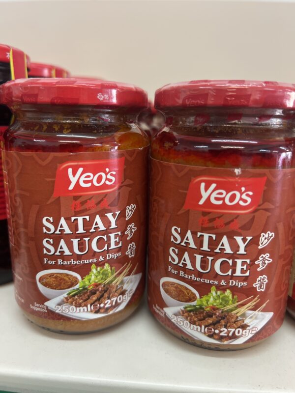 Yeo’s satay sauce