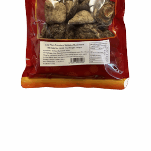 Gold Plum Dried Shitake Mushrooms (whole) 100g