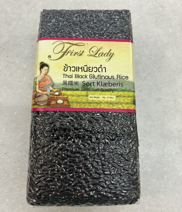 First Lady Thai Black Glutinous Rice 1kg