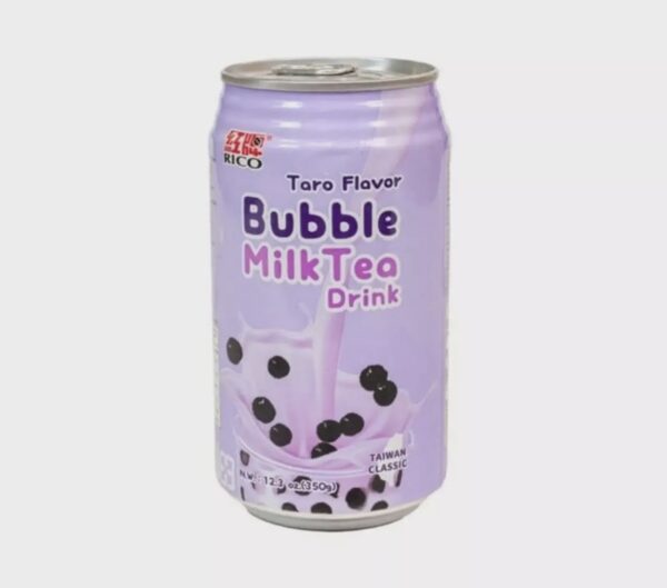 Rico Bubble Milk Tea Drink Taro Flavour 350g