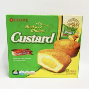 Lotte Custard Cake (12 packs) 276g