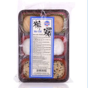 SUNWAVE MOCHI MIXED 230G 6PCS, RED BEAN, PEANUT, SESAME