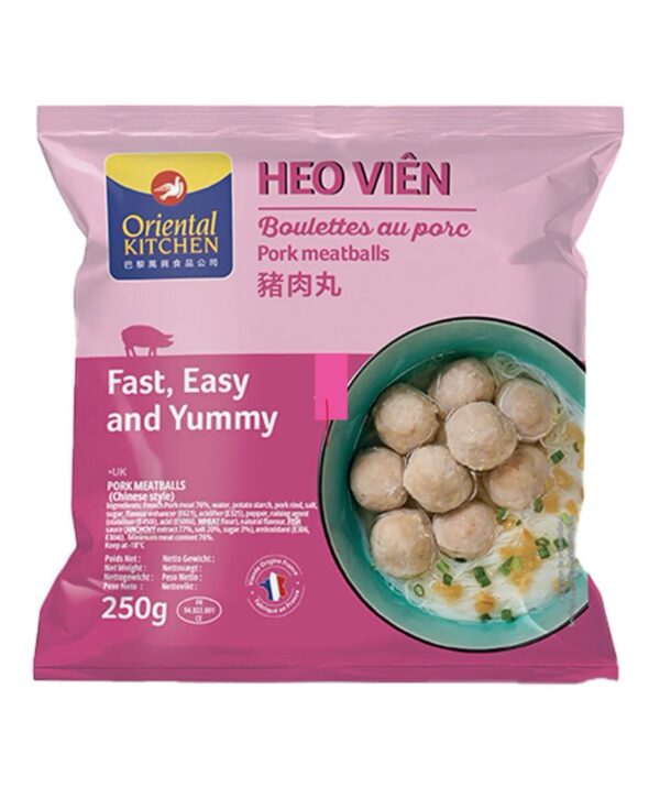 Oriental Kitchen Pork Meatballs 250g
